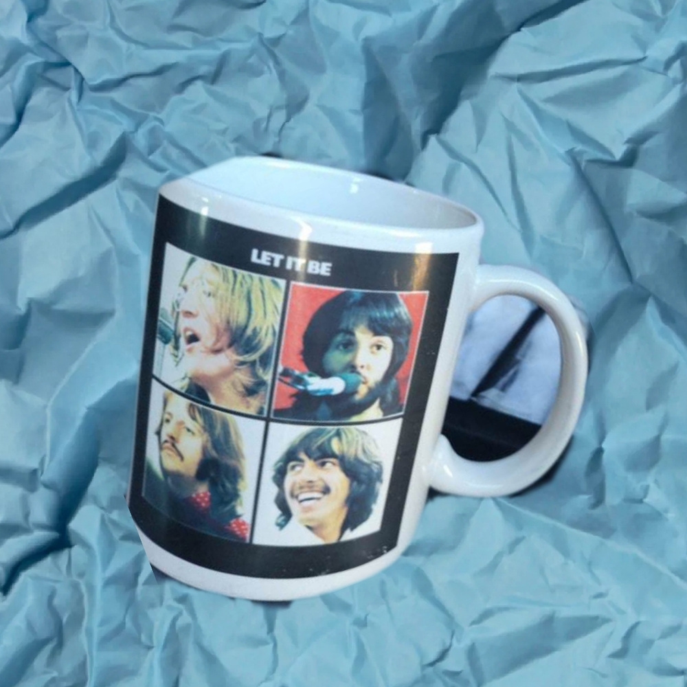 2011 Beetles Let It Be Photo Collage Mug